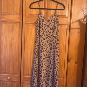 Target Brown Animal Print Dress
